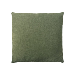 JLA Home Chapel Hill - Solid Square Pillow — Plush 20x20 Decorative Throw with Feather-Polyester Fill, Subtle Stripe Detail for Layering and Long-Lasting Comfort Green CH30-0032