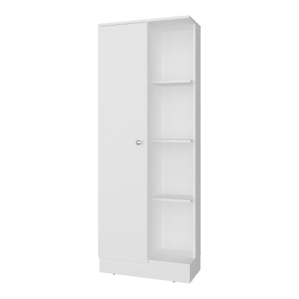 English Elm Juls Tall Pantry Cabinet with Open Shelves and Enclosed Storage for Any Room B070P474244