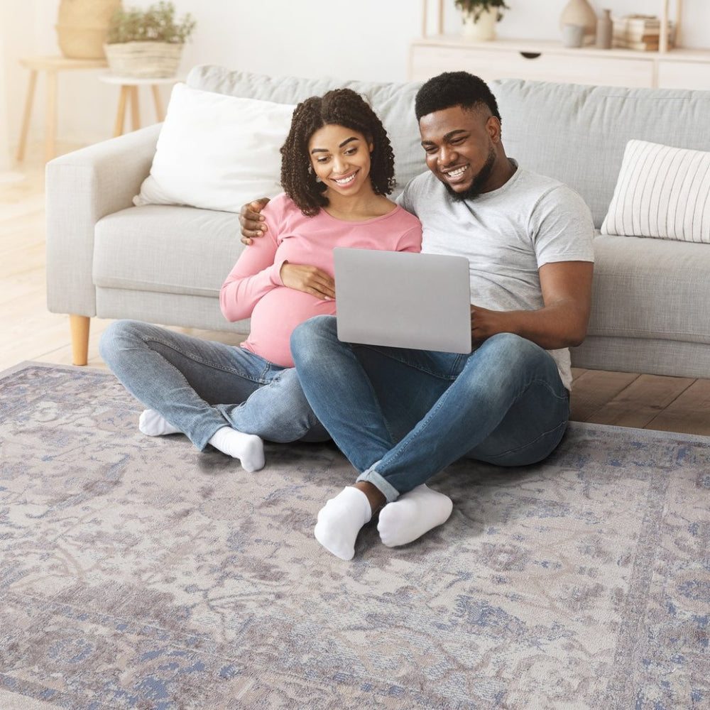 English Elm Payas Traditional Runner Rug 2X8 In Brown & Beige - Durable, Stain-Resistant & Family-Friendly Style B189P183536-GIGA