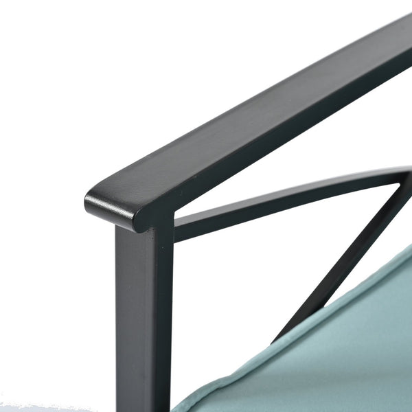 English Elm Patio Four-Piece Wicker Furniture Set - Stylish Outdoor Seating With Plush Cushions & Metal Table W1703S00031-GIGA