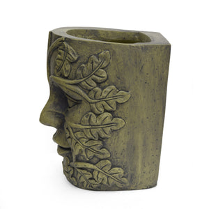English Elm Christopher Knight Home® - MGO Antique Green Garden Urn Planter – Cast Stone Magnesium Oxide, Weather-Resistant, Ready-to-Use Decor 65279.00GRN