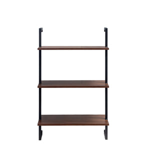 English Elm 3 3 Tier and 2 Tier Bathroom Shelves Metal Wood Hanging Storage Organizer Wall-Mounted Decorable Space-Saver for Towels Books Spice Bottles W331P279736