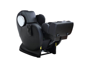 English Elm Pacari 2D Massage Chair in Black PU Leather with Zero-Gravity, 16 Airbags, Shiatsu & Foot Massage B2726P251667