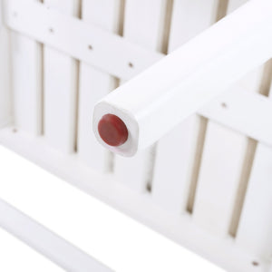 English Elm Christopher Knight Home® - Outdoor Acacia Wood Dining Chairs Set of 2 with Woven Rope Back, Waterproof Cushions, 400lb Capacity Beige+White N779P224995W