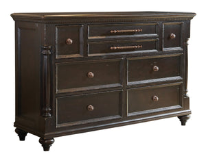 Lexington Tommy Bahama Home Stony Point Triple Dresser - Exquisite British Colonial Design With Rich Tamarind Finish & 8 Drawers Tamarind  619-233
