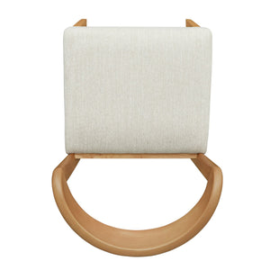 English Elm Christopher Knight Home® - Solid Rubber Wood Dining Chairs Set Of 2 - Natural Oak & Beige Upholstery For Modern Comfort N771P292085Q