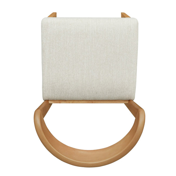 English Elm Christopher Knight Home® - Solid Rubber Wood Dining Chairs Set Of 2 - Natural Oak & Beige Upholstery For Modern Comfort N771P292085Q