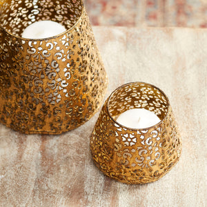 Filigree Dream Container Antique Gold 06208 Cyan Design