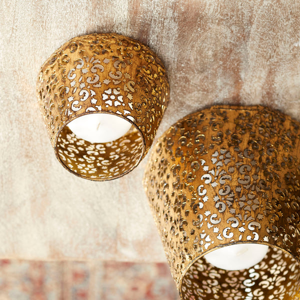 Filigree Dream Container Antique Gold 06210 Cyan Design