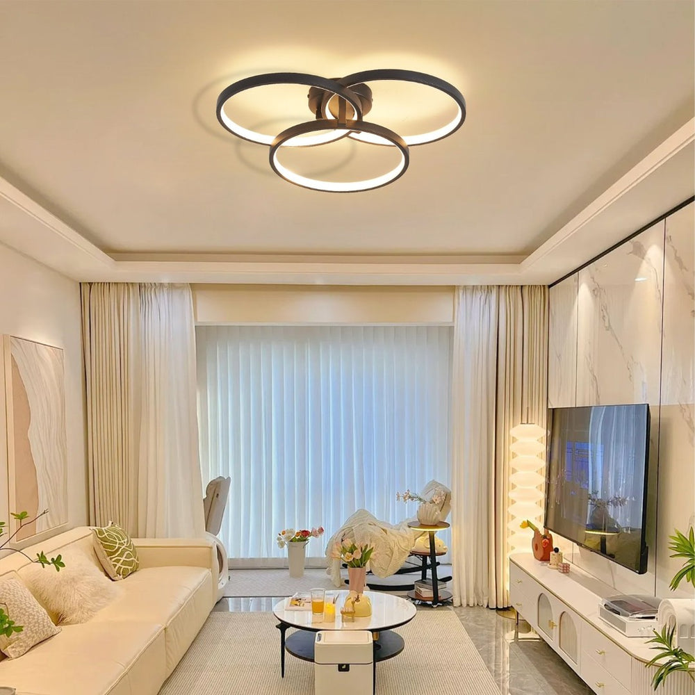 English Elm 20" K9 Crystal Tiered Chandelier 7 Light Gold Frame Glam Pendant for Dining Foyer W2312P415976