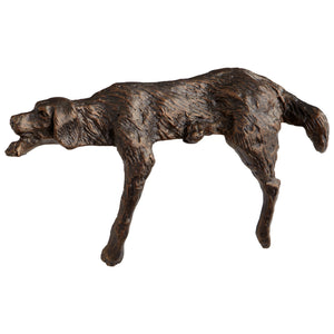 Lazy Dog Sculpture Bronze 06234 Cyan Design