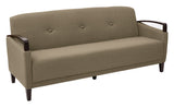 OSP Home Furnishings Main Street Sofa Woven Seaweed