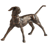 Fetch Sculpture Bronze 06290 Cyan Design