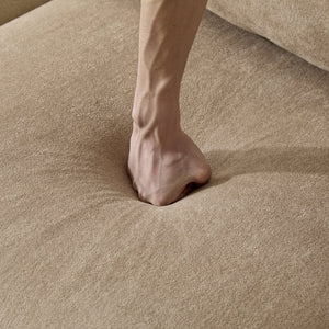 English Elm Christopher Knight Home® - 99 Oversize 5-Piece L-Shaped Modular Sectional Sofa with Solid Eucalyptus Frame, Durable Springs, Reconfigurable Comfort Camel N773IS00007N