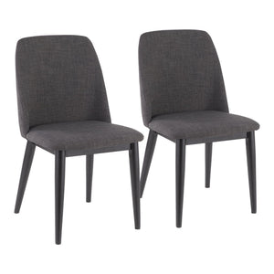 English Elm Mason Swivel Dining Chairs Faux Leather Upholstered with Steel Base Set of 2 B202P223878