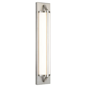 English Elm 24-inches Integrated Led Vanity Bar Light with Selectable Dimmer for Modern Bathrooms Brushed Nickel B370P444047
