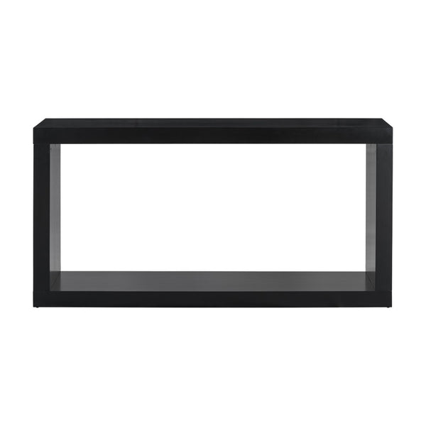 English Elm U_Style Modern Minimalist Square Console Table – Sleek Entryway Design For Foyers & Living Rooms N711P245613B-GIGA