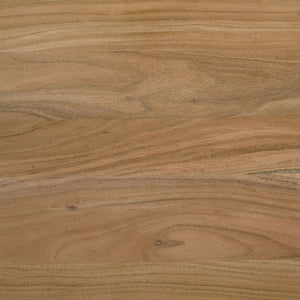 English Elm Montesano Natural Acacia Rectangular Dining Table with Black Panel Base, Sleek Woodgrain Contrast Finish B062P358313