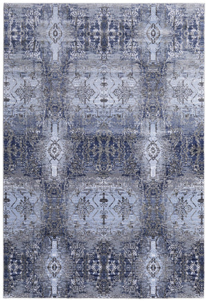 Feizy Rugs Gaspar Modern Bohemian Distressed Rug - Stunning Abstract Designs, Durable & Stain Resistant For Every Home Blue,Gray,Taupe Polypropylene,Polyester 7873834flblslgp18