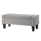 OSP Home Furnishings Baytown Storage Bench Linen