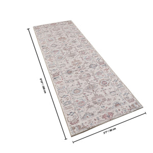 English Elm Oxford Traditional Oriental Runner Rug Polyester Pile Entryway Hallway Stain Resistant B186P428891