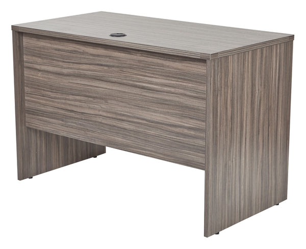OSP Home Furnishings Lodi Modular Desk Shell with Cord Management and Scratch Resistant Laminate Work Surface 45X24 LOD-22-URB
