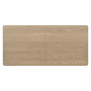 English Elm Christopher Knight Home® - 84" Rectangular Dining Table - Solid Wood & Mdf, Seats 6-8, Versatile For Dining Or Office Use N771P296162A_N771P296163A