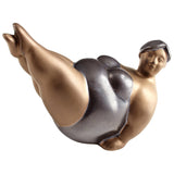 Yoga Betty Sculpture Bronze and Black 06883 Cyan Design