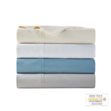 Beautyrest 700 Thread Count Casual Cotton Tri-Blend 4 PC Sheet Set BR20-1900 Blue