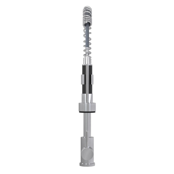 English Elm Bothwa Cupc Certified Single Handle Kitchen Faucet Tall Arc Stainless Steel Design Brushed Nickel B2724P262358