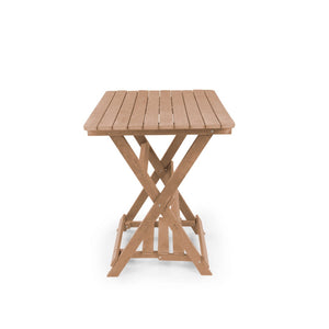 English Elm Summit Ridge Recycled Hdpe Outdoor Folding Bar Table Weather Resistant Eco Patio Teak B2745P409712
