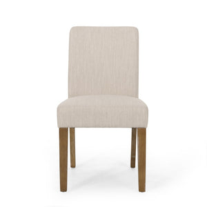 English Elm Dining Chairs Set of 2 Upholstered Seats Tapered Legs Mid-century Modern Style 69410.00