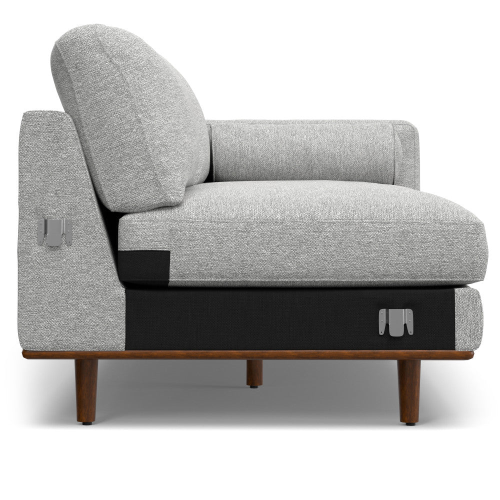 English Elm Morrison Left Sectional Sofa - Stylish Mid-Century Modern Design For Comfort & Sustainable Living B136P199277
