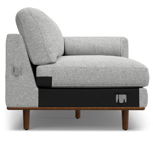 English Elm Morrison Left Sectional Sofa - Stylish Mid-Century Modern Design For Comfort & Sustainable Living B136P199277