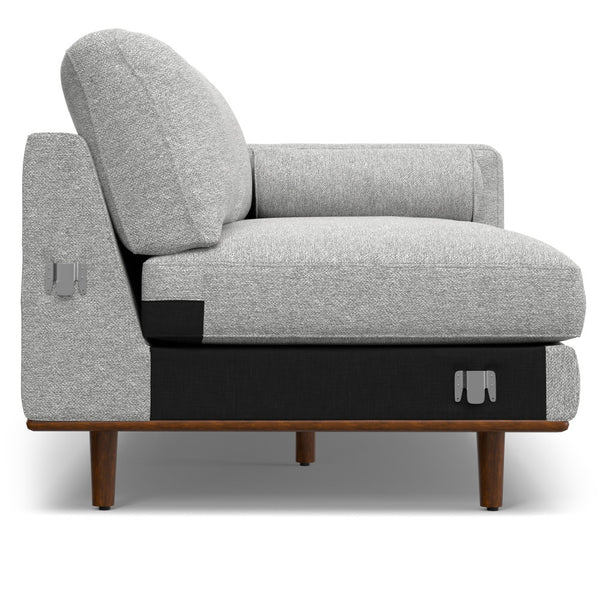 English Elm Morrison Left Sectional Sofa - Stylish Mid-Century Modern Design For Comfort & Sustainable Living B136P199277