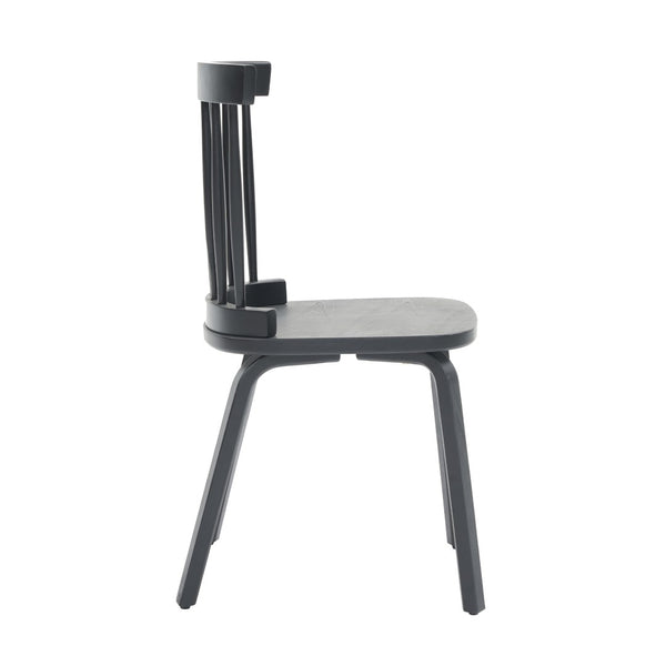 English Elm Windsor Dining Chairs Set Of 2, Ergonomic Spindle Back Wood Chairs For Farmhouse Or Modern Spaces W2069P293304-GIGA