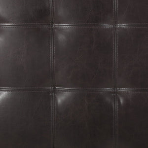 English Elm Upholstered Tufted Pu Leather Ottoman with Hidden Storage for Living Room Seating N757P377356R