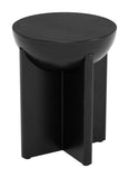 Tume Side Table Black 110239 Zuo Modern