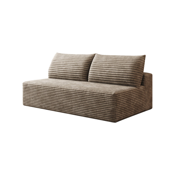 English Elm Cloud Modular Sectional Sofa – Plush Corduroy Couch With Deep Seating, No Assembly, Versatile Design W2824P303618