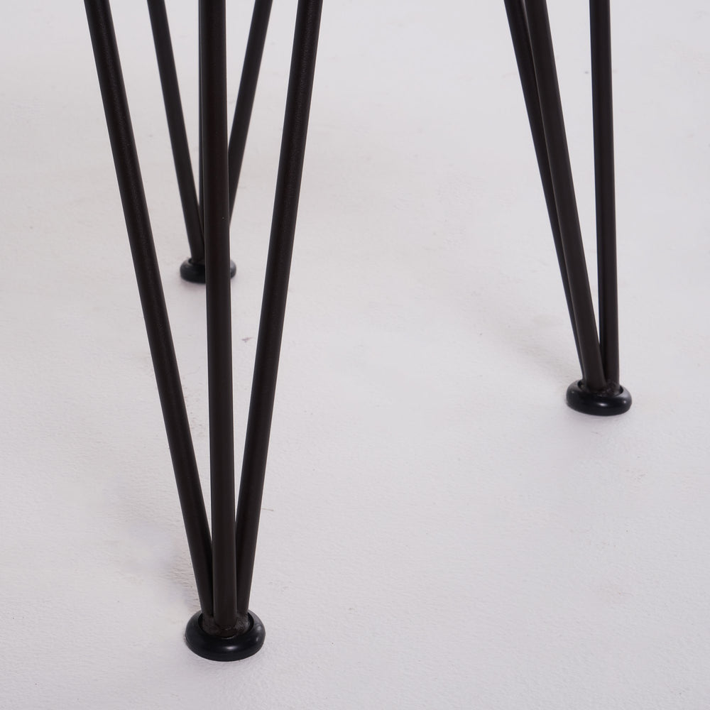 English Elm Christopher Knight Home® - Zion Industrial Coffee Table Set With Two Accent Tables - Rustic Acacia Wood & Metal Frame Design 61003.00-2_60392.00