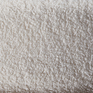 English Elm White Boucle Walnut Side Chair Set of 2 — Curved Tapered Wood Legs, Upholstered Back for Comfort & Style B062P209233