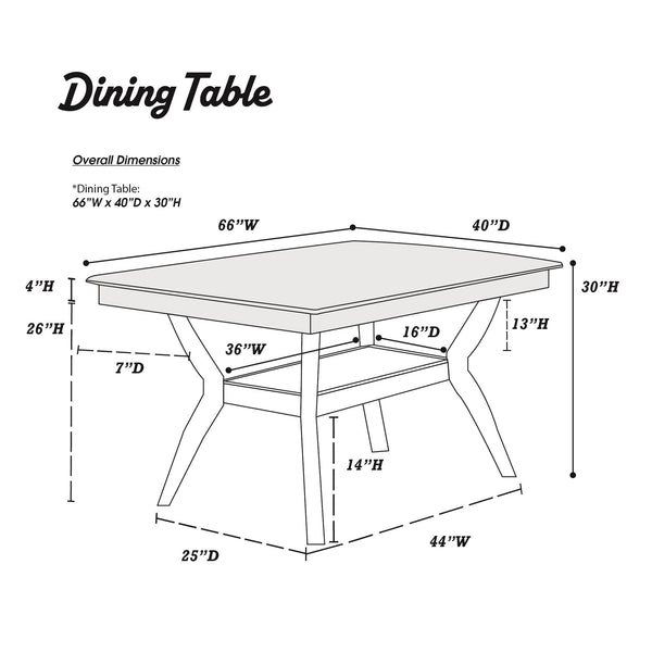 English Elm Formal 66" Square Dining Table with Open Shelf, Espresso Solid Wood Veneer, Contemporary Design B011P207142