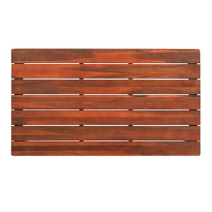 English Elm Christopher Knight Home® - BRYAN Acacia Coffee Table in Mahogany Finish – Rustic Outdoor 36.25" x 20.5" Durable Hardwood Design N776P288482K