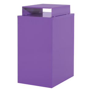 OSP Home Furnishings Metal File Cabinet Purple