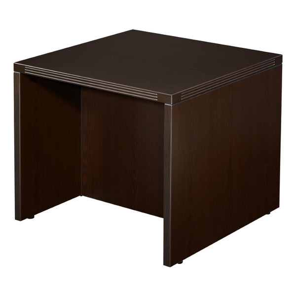 OSP Home Furnishings Napa End Table Compact Modern Accent Stand for Living Room Sofa or Bedside Use Espresso NAP-20-ESP