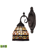 Mix-N-Match 10'' High 1-Light Sconce - Tiffany Bronze 071-TB-10-LED Elk Lighting