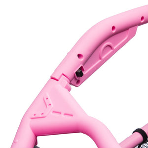 English Elm 24v Two Seater Kids Utv with Parental Remote Dual Motors Four Wheel Suspension Led Pink W1578P198434