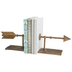 Archer Bookends Rustic 07237 Cyan Design