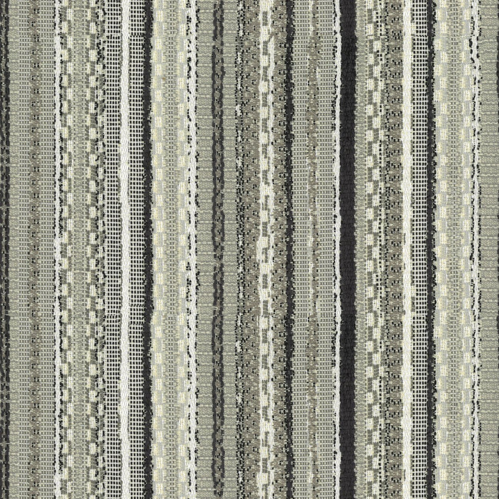 English Elm Wallace & Bay - Black Pumpkin Swivel Accent Chair — Modern Black Mixed Stripe Fabric, Compact 38" L x 37" W Stylish Comfort B361P384408