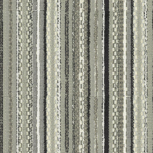 English Elm Wallace & Bay - Black Pumpkin Swivel Accent Chair — Modern Black Mixed Stripe Fabric, Compact 38" L x 37" W Stylish Comfort B361P384408